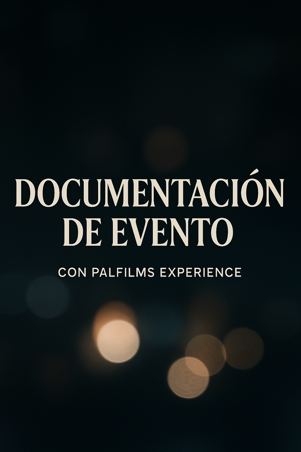 Documentación de evento